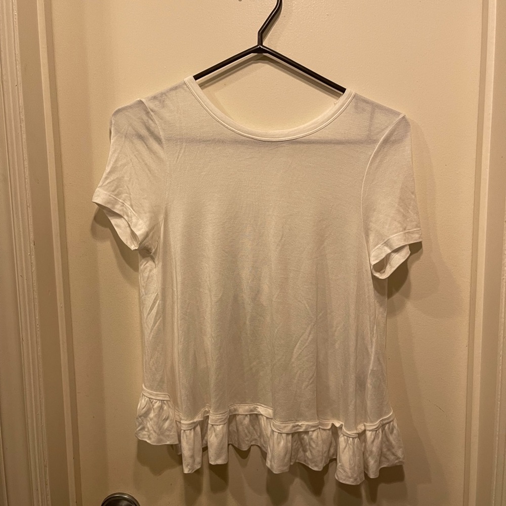 Red Valentino beautiful ruffle tee